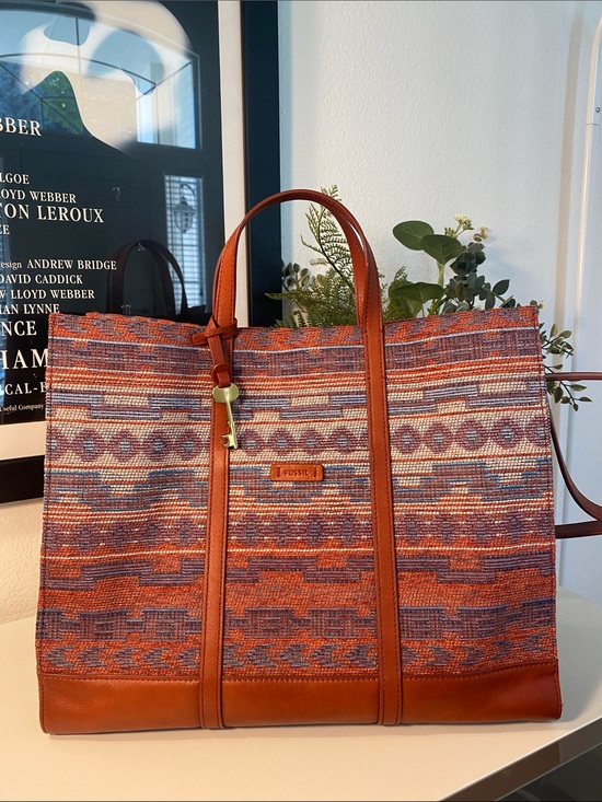 Fossil Handbags - Fossil Carmen Tribal Tote Bag